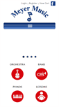 Mobile Screenshot of meyermusic.com